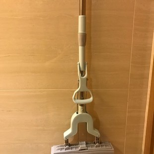 海绵拖把b家用伸缩式 免手洗吸水地拖神器大号胶棉拖布懒人对折挤