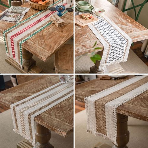 复古美式田园桌旗茶艺茶席桌旗布电视柜餐M边柜斗柜鞋柜餐桌茶几