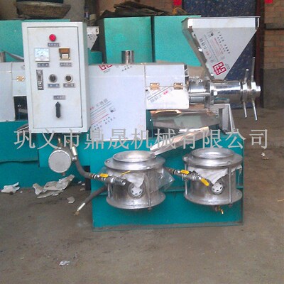 自动过滤菜籽榨油一体机 乌桕籽压榨机螺旋商用农作物压油机