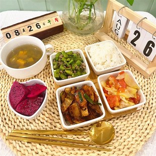 幼儿园美食c摆拍餐具餐食伙食拍照道具午餐菜品食谱拍摄道具套装