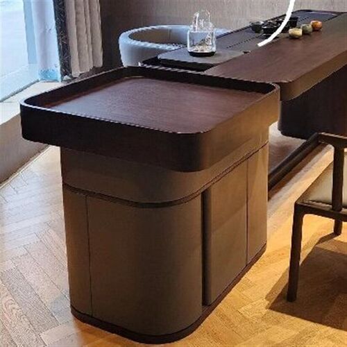 北美茶桌椅新实木茶台茶几茶室办公室接待泡茶桌
