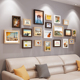 照片墙挂墙创意相框墙装 饰洗找定制i做成相框寸级感