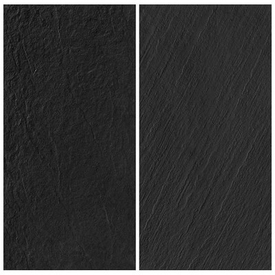 黑色通体岩石瓷砖凹凸石纹哑光耐磨庭院厕所仿古防滑地砖