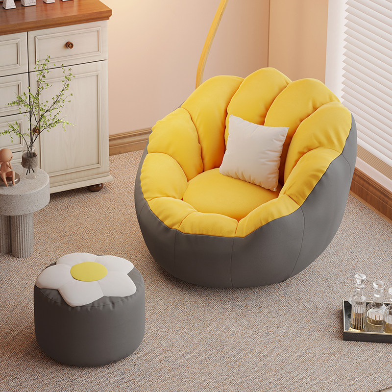 懒人沙发可躺可睡卧室单人小沙发阳台休闲坐墩P榻榻米人类狗窝躺,住宅家具,懒人沙发,淘宝优惠券,粉丝福利购,淘宝优惠卷
