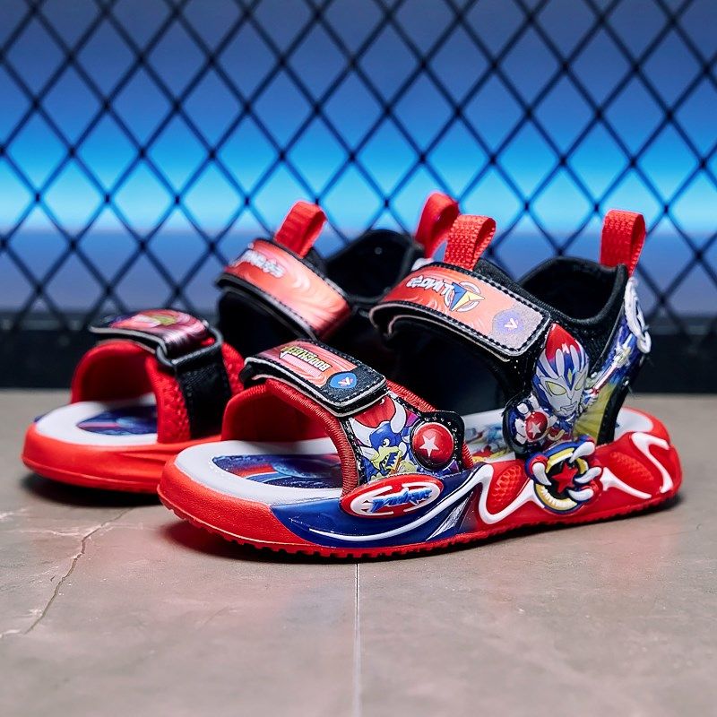 男童凉鞋2025新款夏q季男宝宝鞋子发光软底亮灯儿童运动沙滩鞋防,童鞋/婴儿鞋/亲子鞋,凉鞋,淘宝优惠券,粉丝福利购,淘宝优惠卷