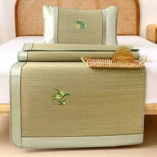 天然蒲草灯芯草稻草芦苇席子农村老式老J款传统宁波软草席凉席蔺