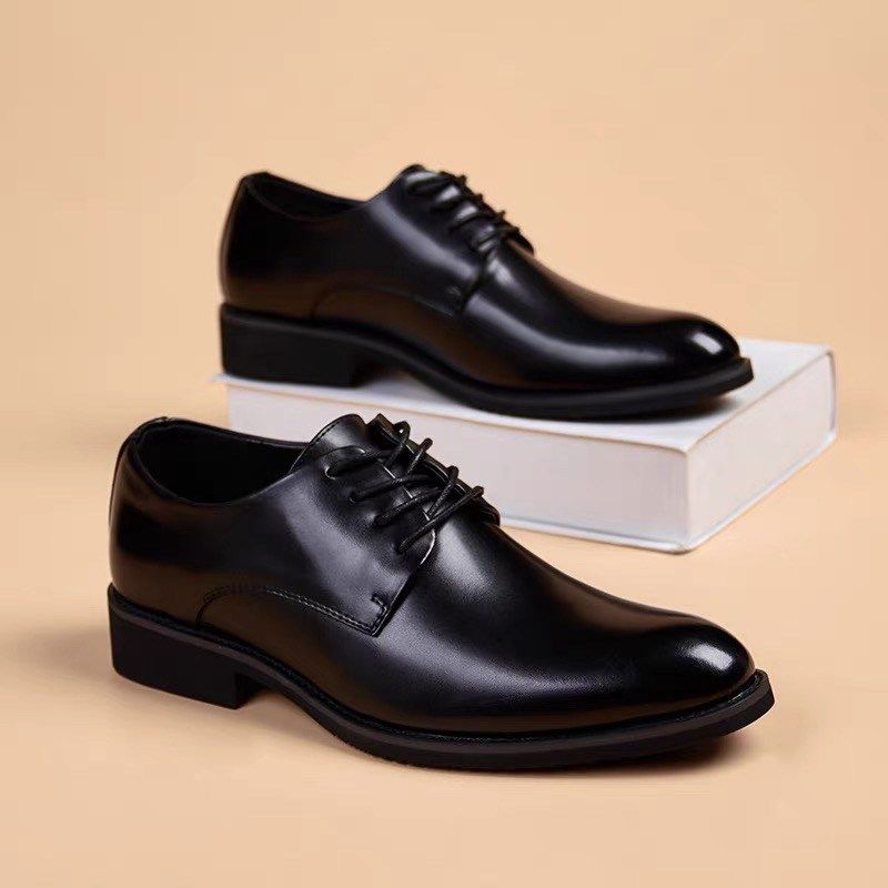 2024新款皮鞋男款商务正装软底休闲英伦风N结婚新郎鞋透气夏季增,流行男鞋,正装皮鞋,淘宝优惠券,粉丝福利购,淘宝优惠卷