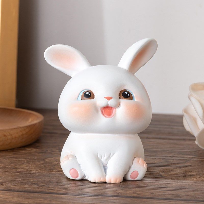 现代简约款全铜摆件《微笑兔》客厅卧室办公桌书桌装X饰品日常送,家居饰品,装饰摆件,淘宝优惠券,粉丝福利购,淘宝优惠卷