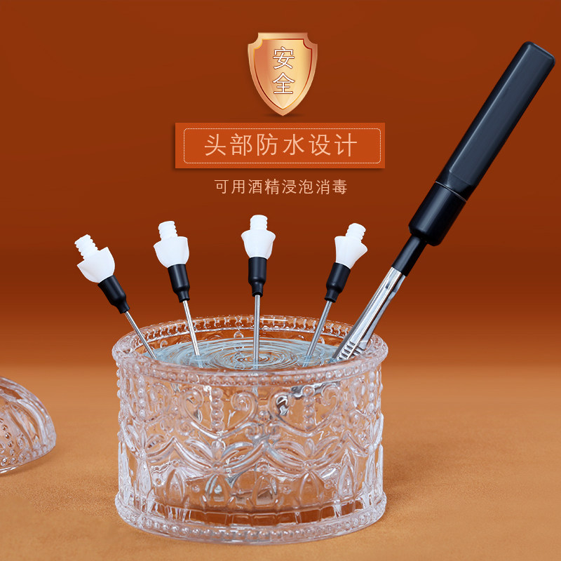 儿童发光耳屎镊j子挖耳勺可视耵聍钩掏耳朵神器耳起采耳工具,家庭/个人清洁工具,耳勺,淘宝优惠券,粉丝福利购,淘宝优惠卷