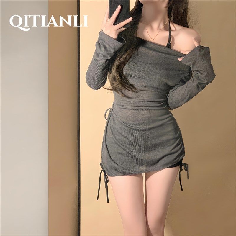 泳衣女新款高级感运动分r体平角罩衫三件套保守显瘦遮肉度假风温,运动/瑜伽/健身/球迷用品,分体泳衣,淘宝优惠券,粉丝福利购,淘宝优惠卷