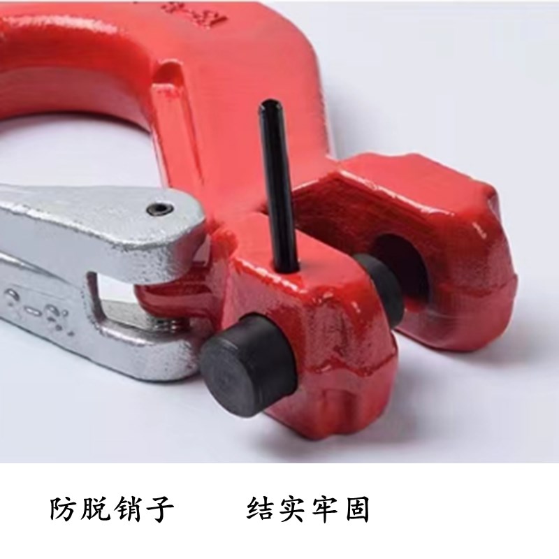 80级羊角吊钩起重钩链条货钩滑钩吊索具防脱钩优质合金钢锻造