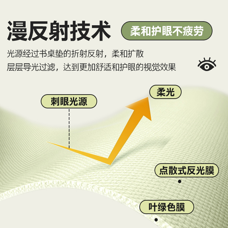 万物可擦环保护眼书桌垫有机矽胶防水桌布办公桌皮革学习办公桌垫