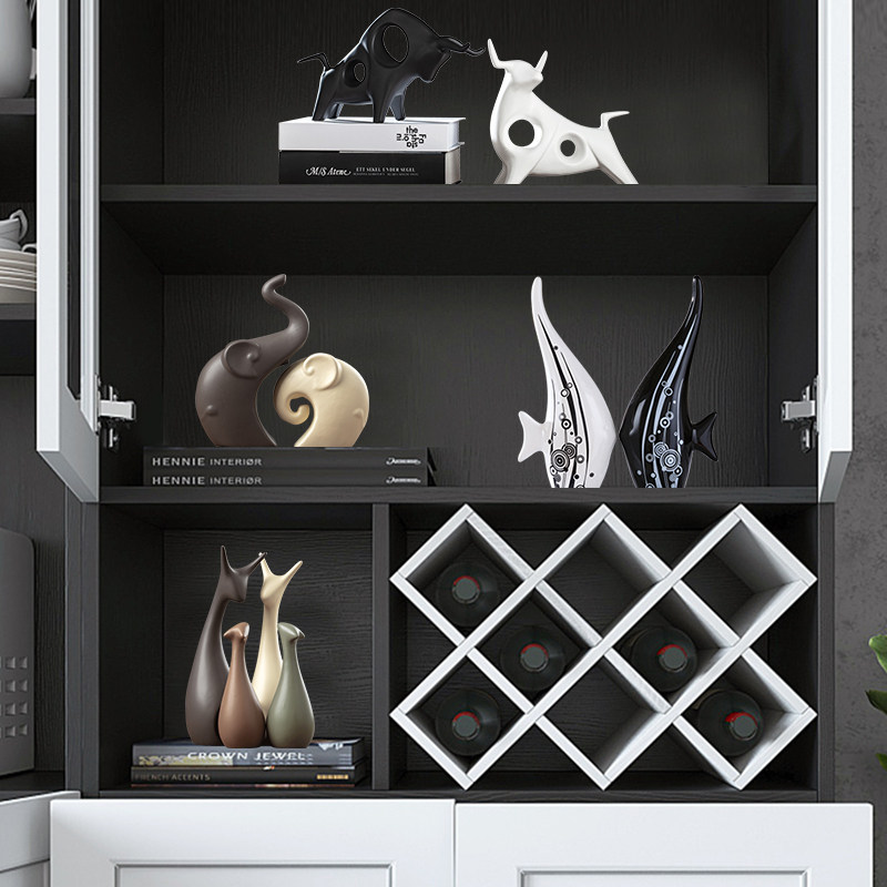 软装艺术创意家居现代陶瓷玄关客厅电视柜酒柜工艺装饰品,家居饰品,装饰摆件,淘宝优惠券,粉丝福利购,淘宝优惠卷