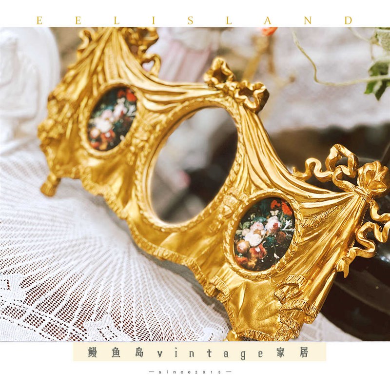 复古欧式浮雕树脂相框画框居民宿饰画蝴蝶结雕摆台