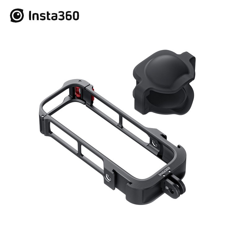 Int0 X原装金属边框拓扩展兔笼铝合金保护冷靴口影石