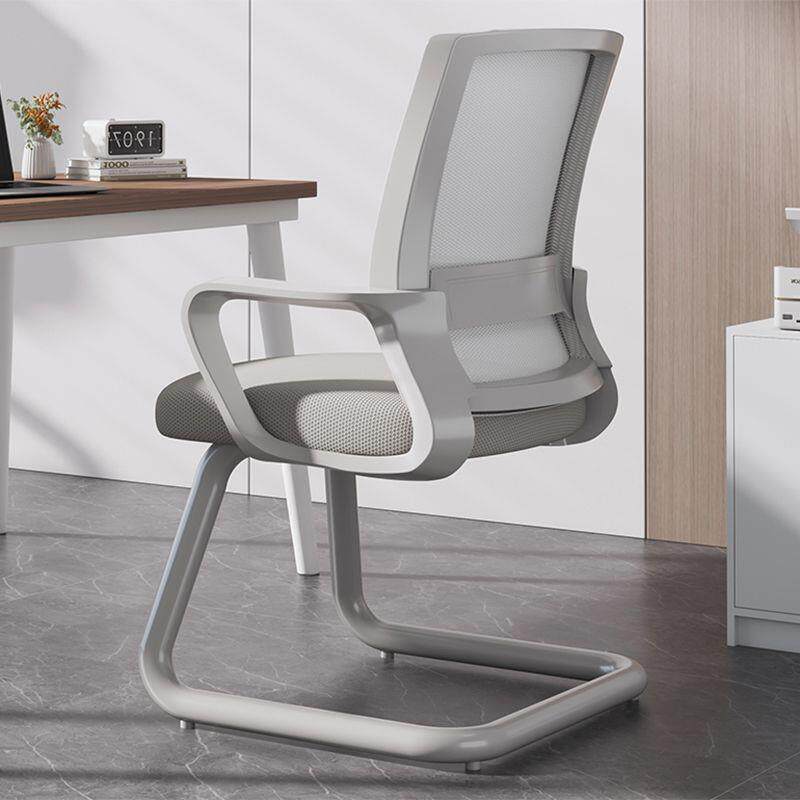 办公座椅舒适久坐会议椅办公室椅子家用弓形网布椅靠背椅子办公椅