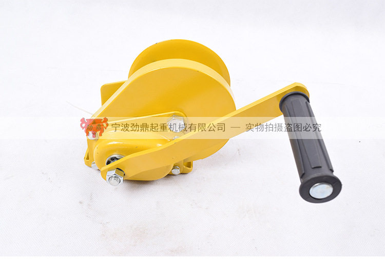 手摇绞盘双向自锁式小型便携式卷扬机自动刹车手动绞车牵引机