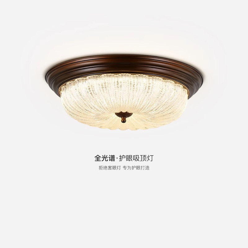新中式复古护眼吸顶灯2024新款