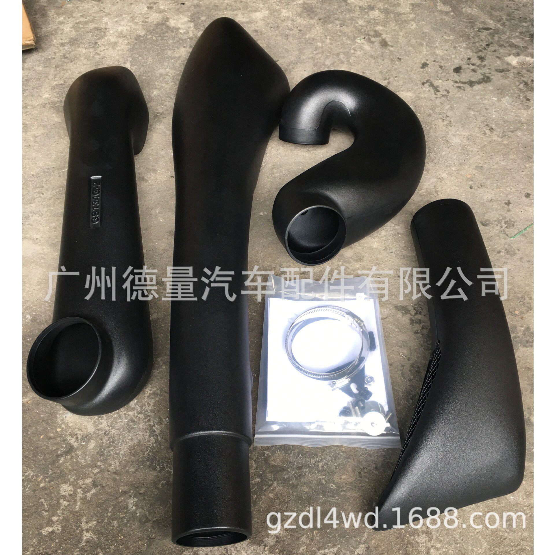 适用五十铃dmax2021-2024涉水器皮卡车改装涉水喉进气管加装件