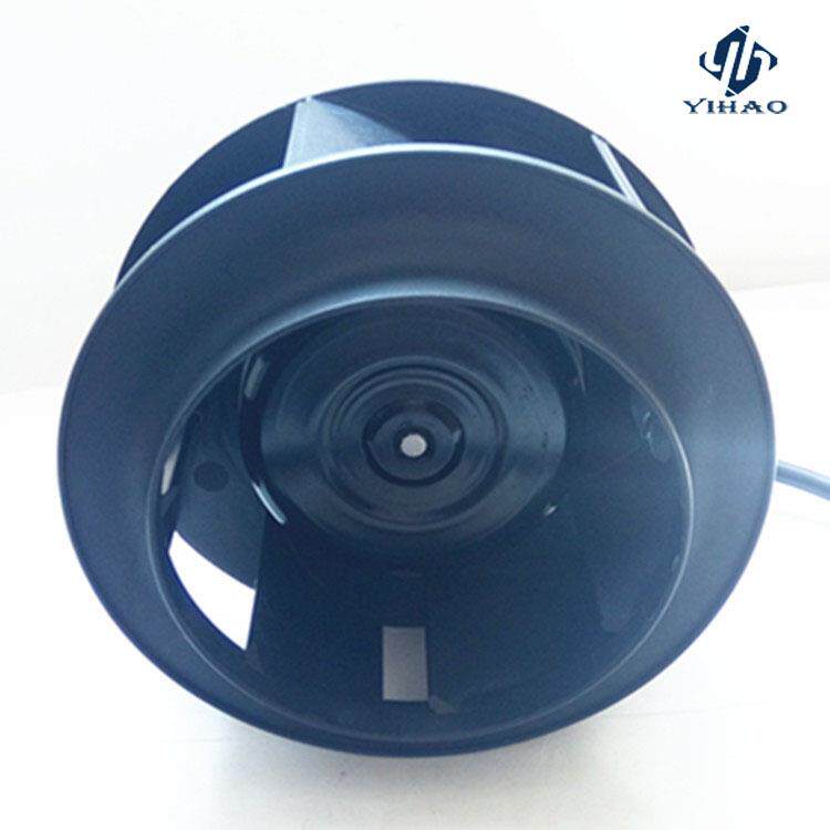 净化器风机直径13cm三相正弦波涡轮风机后倾式涡轮直流离心风机