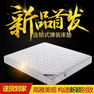 XYJ0.9米床垫席梦思床垫弹簧床垫1.5米1.8米椰棕加厚硬软垫20cm厚