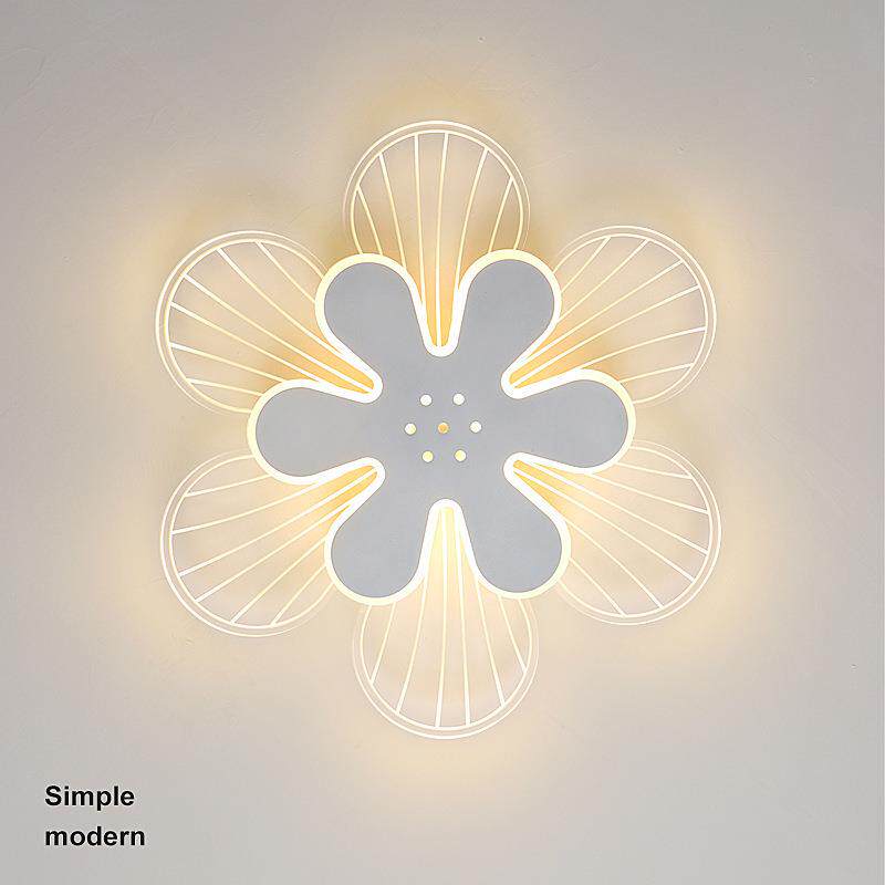 led婚房卧室灯温馨浪漫简约现代书房灯具创意个性吸顶灯主卧灯饰