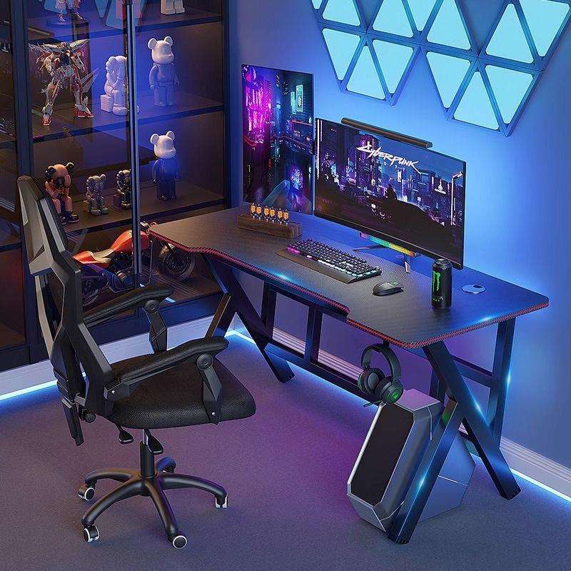 电脑桌台式家用电竞桌椅套装卧室简易桌子工作台书桌出租屋办公桌