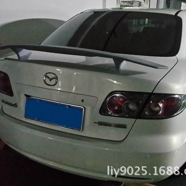 适用马自达M6飞机尾翼马自达6汽车改装配件通用定风翼马六高脚翼