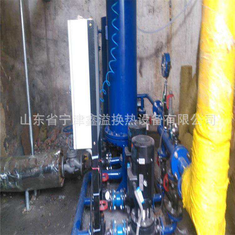 浮动盘管式换热器水-水换热器紫铜管浮盘式换热器