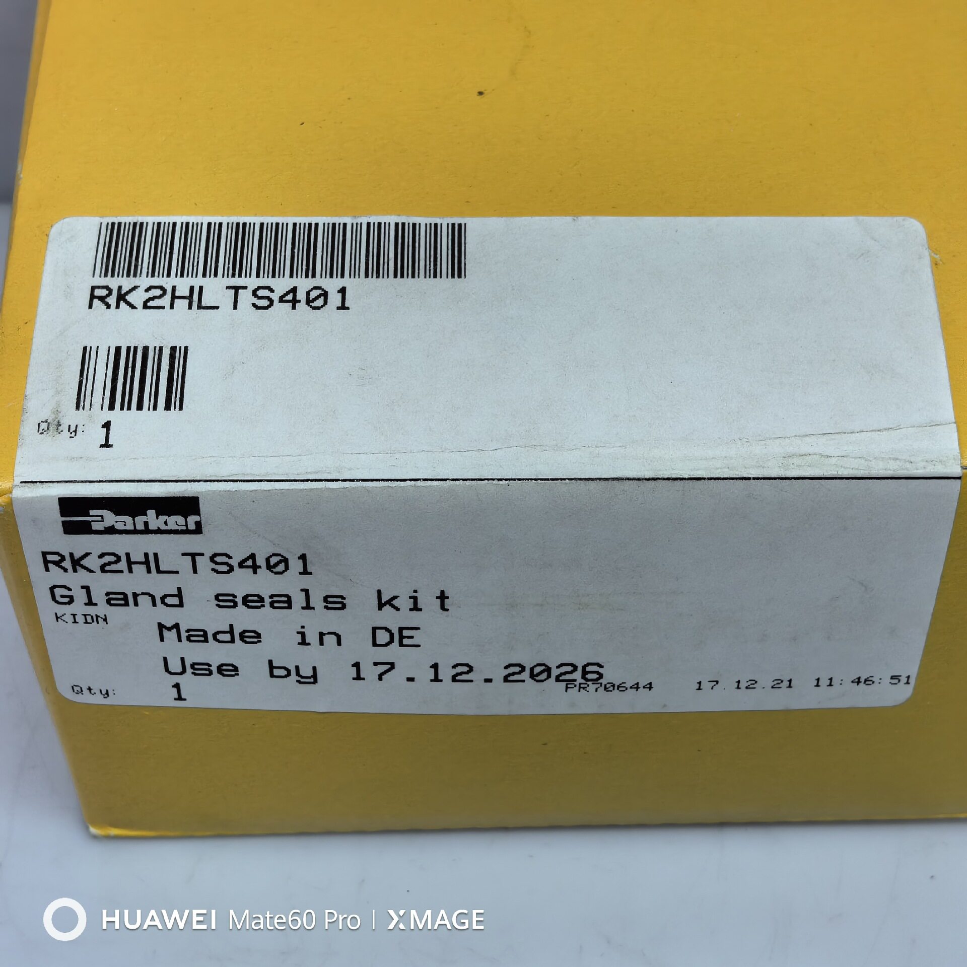 RK2HLTS401#Parker密封套件、油缸密封
