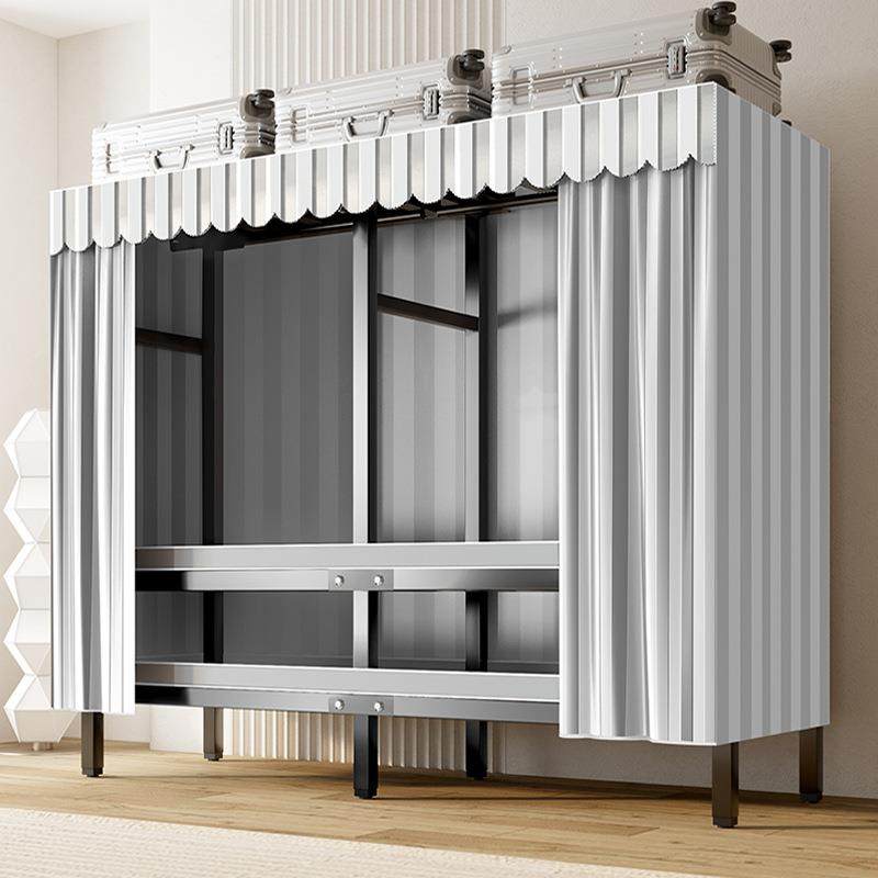 免安装衣柜出租房简易布衣柜结实耐用卧室家用全钢架折叠组装柜子,机械设备,其他机械设备,淘宝优惠券,粉丝福利购,淘宝优惠卷