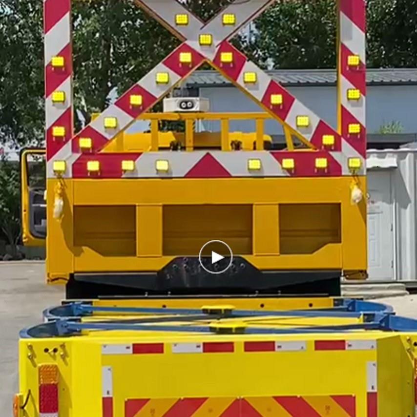 永警牌大型架子双箭头导向灯高速养护工程黄信号灯LED闪烁警示灯