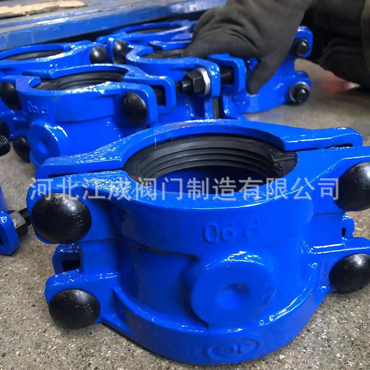 河北江成批发生产PVC,PE管交口卡子堵漏器管道承插口部位用