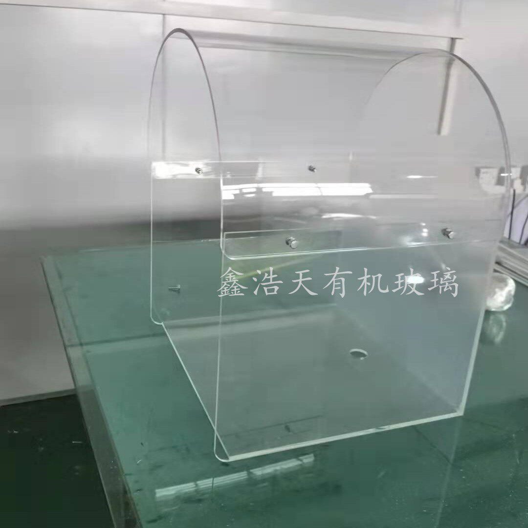 亚克力透明加深电话罩公用电话亭街道防尘罩有机玻璃校园电话亭