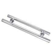 玻璃门拉手玫瑰金欧式 木门商铺推拉门大门把手扶手加厚