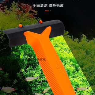 蝙蝠一刀流缸擦磁力鱼缸刮刀仿吞噬高效清洁除藻刀钙藻清理不生锈