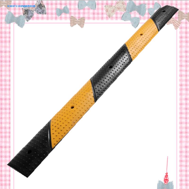 微型减速板减震器限速带非机动车道专用微型橡胶减速带限速器减