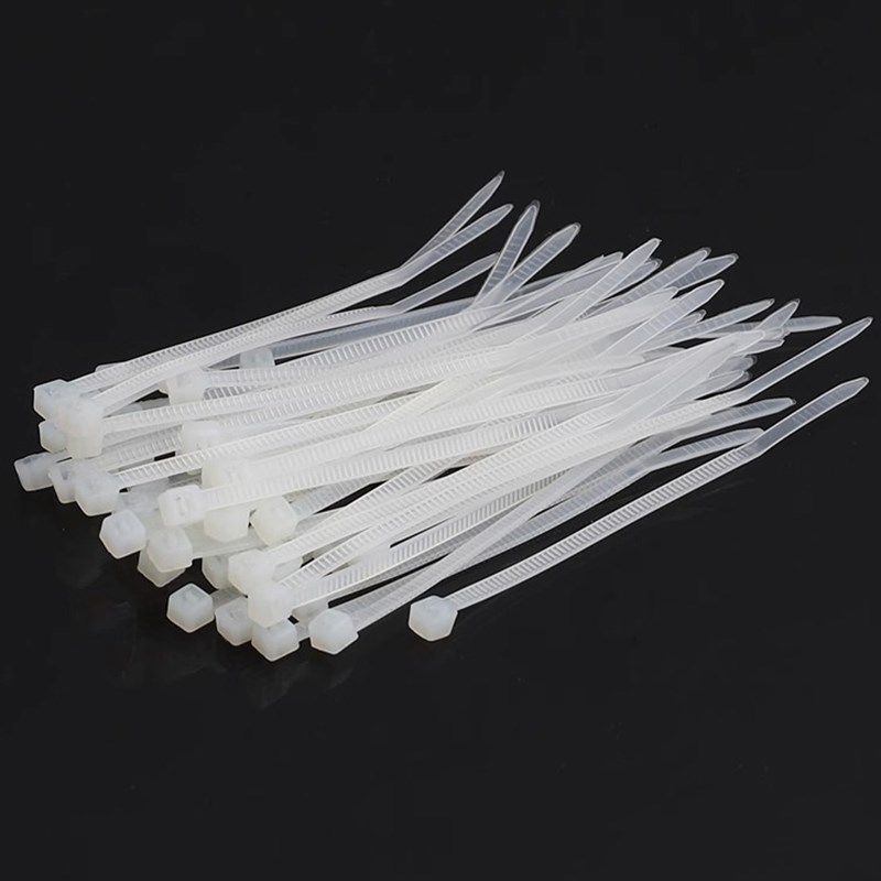 黑白色山地公路折叠自行车尼龙扎带码表固定3*200MM锁紧底座装备