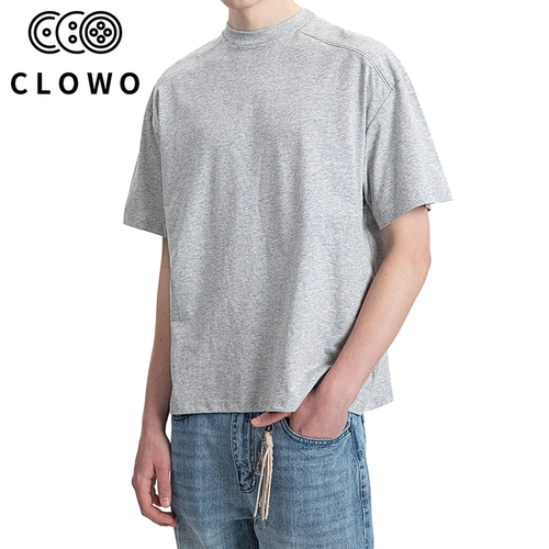 CLOWO复古索罗娜凉感短袖T恤