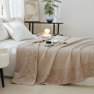 夏季纱布毛巾被沙n发盖毯全棉夏凉被单人双人办公室薄款空调被