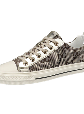 夏季英伦潮流板鞋男l2023新款软底透气布鞋男士个性时尚百搭休闲