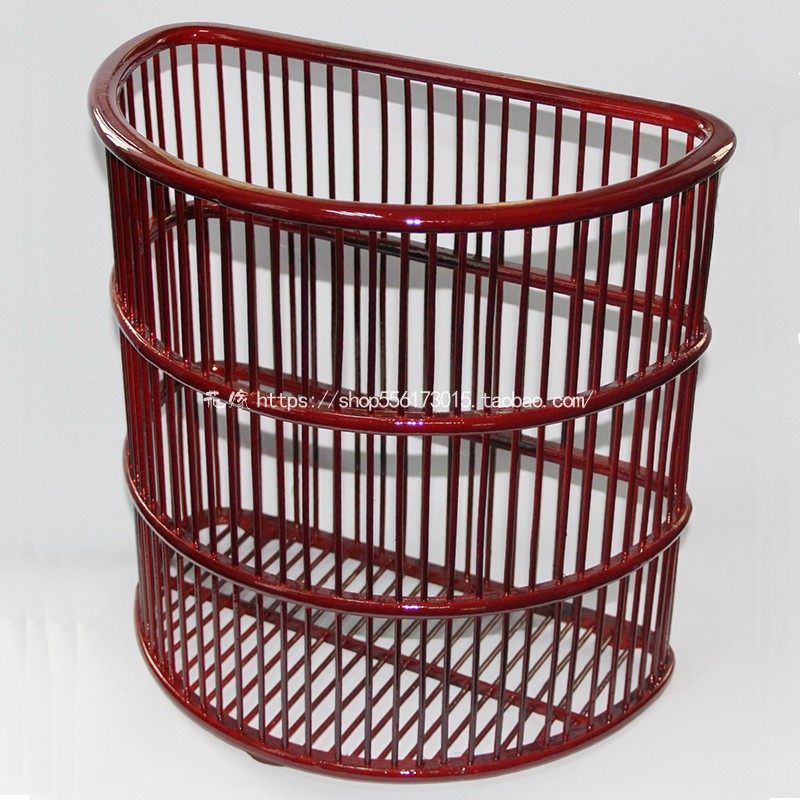 竹藤编工艺酒店半圆形毛巾筐布草D篮竹编筐浴巾收纳篮脏衣篮现货,收纳整理,脏衣篮,淘宝优惠券,粉丝福利购,淘宝优惠卷