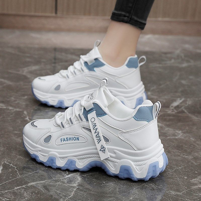 老爹鞋女2025新款鞋p子网面厚底增高女士休闲运动鞋大码41到43女,女鞋,时尚休闲鞋,淘宝优惠券,粉丝福利购,淘宝优惠卷