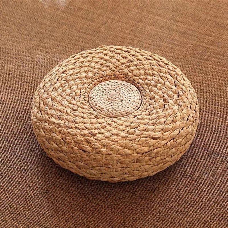 草编蒲团座灸沉香座n灸垫草编加厚钢架坐墩日式塌塌米瑜伽坐垫钢,居家布艺,蒲团,淘宝优惠券,粉丝福利购,淘宝优惠卷