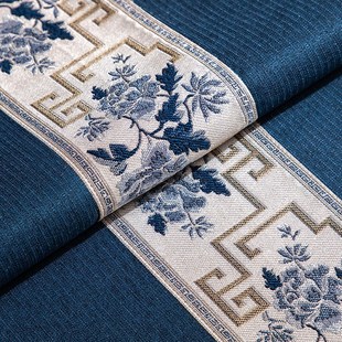 中式桌旗中国风茶旗茶几布中式茶桌垫布古典床旗R餐桌布艺长条定