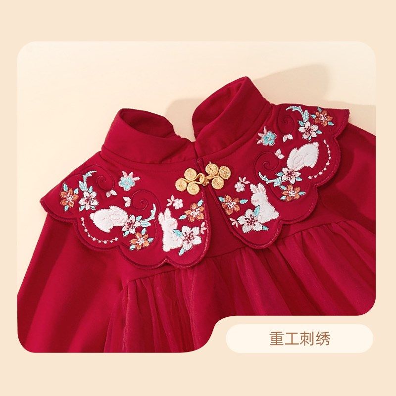 女童周岁新款礼服连衣裙春装红色百日宝宝网纱裙子喜庆婴儿公主裙,童装/婴儿装/亲子装,连衣裙,淘宝优惠券,粉丝福利购,淘宝优惠卷