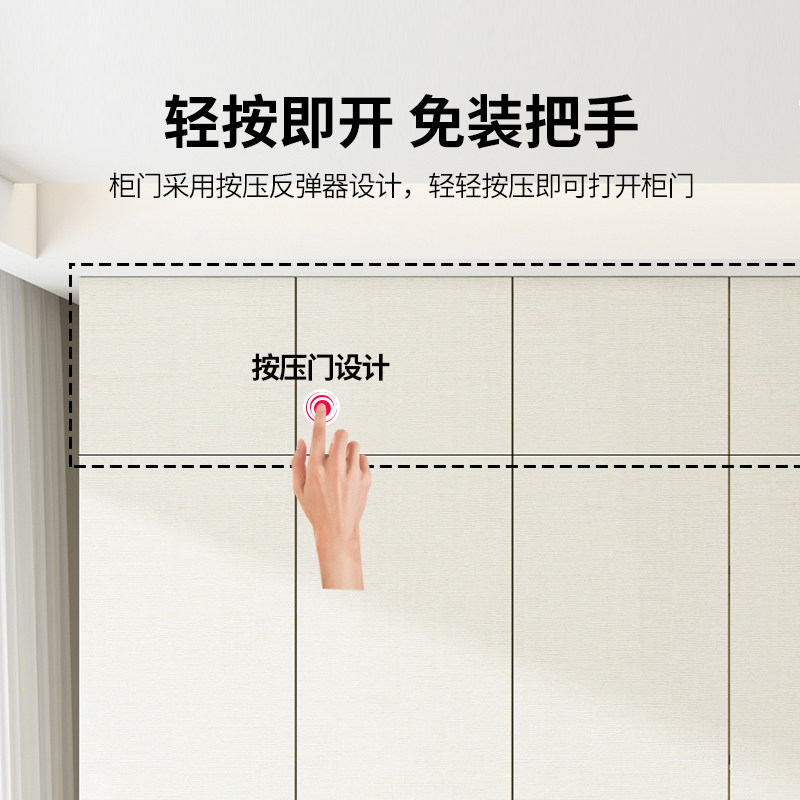 定制40cm/60cm高顶柜衣柜顶部收纳柜鞋柜餐柜加高欧松板木门