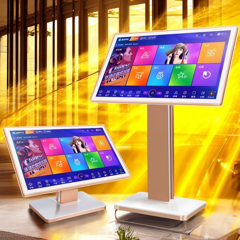 2025年新款点歌唱闺蜜机可移动智慧自由电视随心显示屏家庭用4KTV