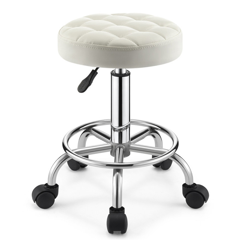 美容凳理发店椅子美发凳旋转升降圆凳子大工凳美甲凳滑轮化妆剪发