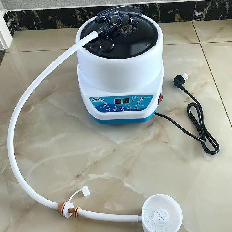 御沣大容量4升 8升熏蒸机 木桶桑拿浴箱配件 蒸汽机 熏蒸锅家用